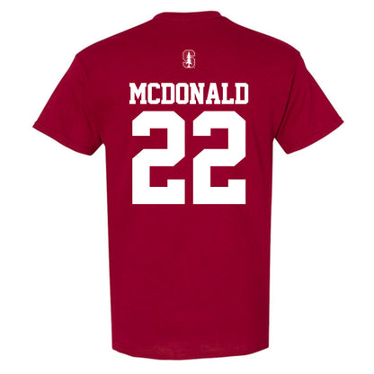 Stanford - NCAA Football : Zaiden McDonald - Classic Shersey T-Shirt-1
