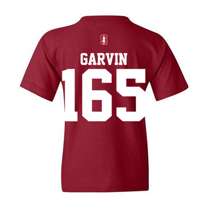 Stanford - NCAA Wrestling : Hunter Garvin - Classic Shersey Youth T-Shirt-1