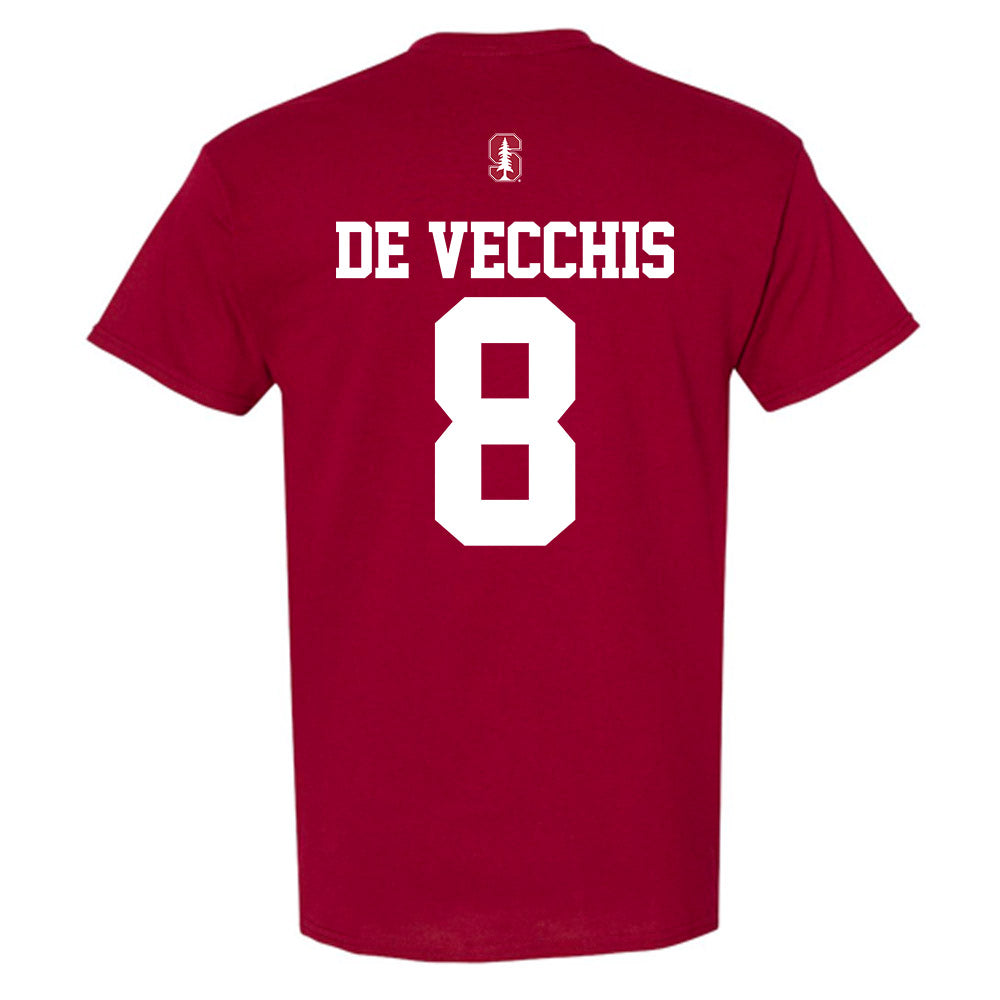 Stanford - NCAA Men's Water Polo : Simone De Vecchis - Classic Shersey T-Shirt-1