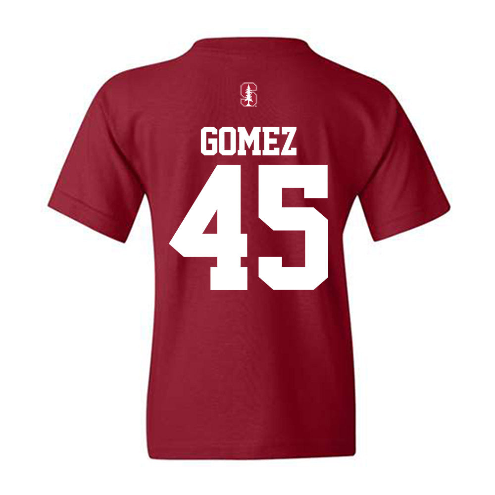 Stanford - NCAA Baseball : Cohen Gomez - Classic Shersey Youth T-Shirt-1