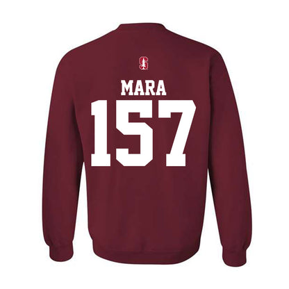 Stanford - NCAA Wrestling : Jason Mara - Classic Shersey Crewneck Sweatshirt-1