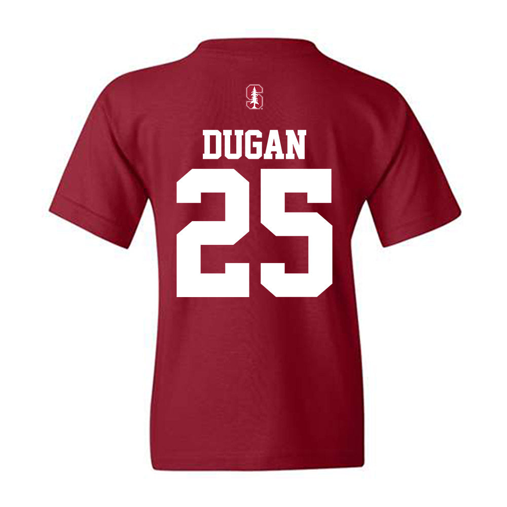 Stanford - NCAA Baseball : Nick Dugan - Classic Shersey Youth T-Shirt-1