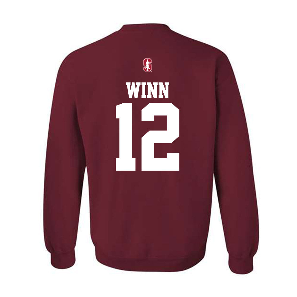 Stanford - NCAA Women's Soccer : Bella Winn - Classic Shersey Crewneck Sweatshirt-1