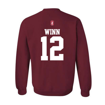 Stanford - NCAA Women's Soccer : Bella Winn - Classic Shersey Crewneck Sweatshirt-1