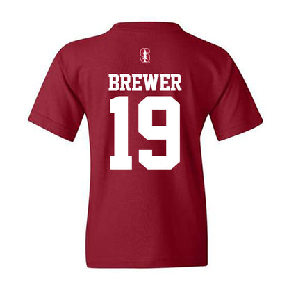 Stanford - NCAA Softball : Anna Brewer - Classic Shersey Youth T-Shirt-1