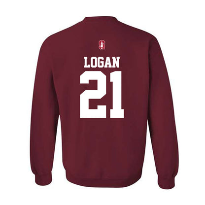 Stanford - NCAA Men's Soccer : Dillon Logan - Classic Shersey Crewneck Sweatshirt-1