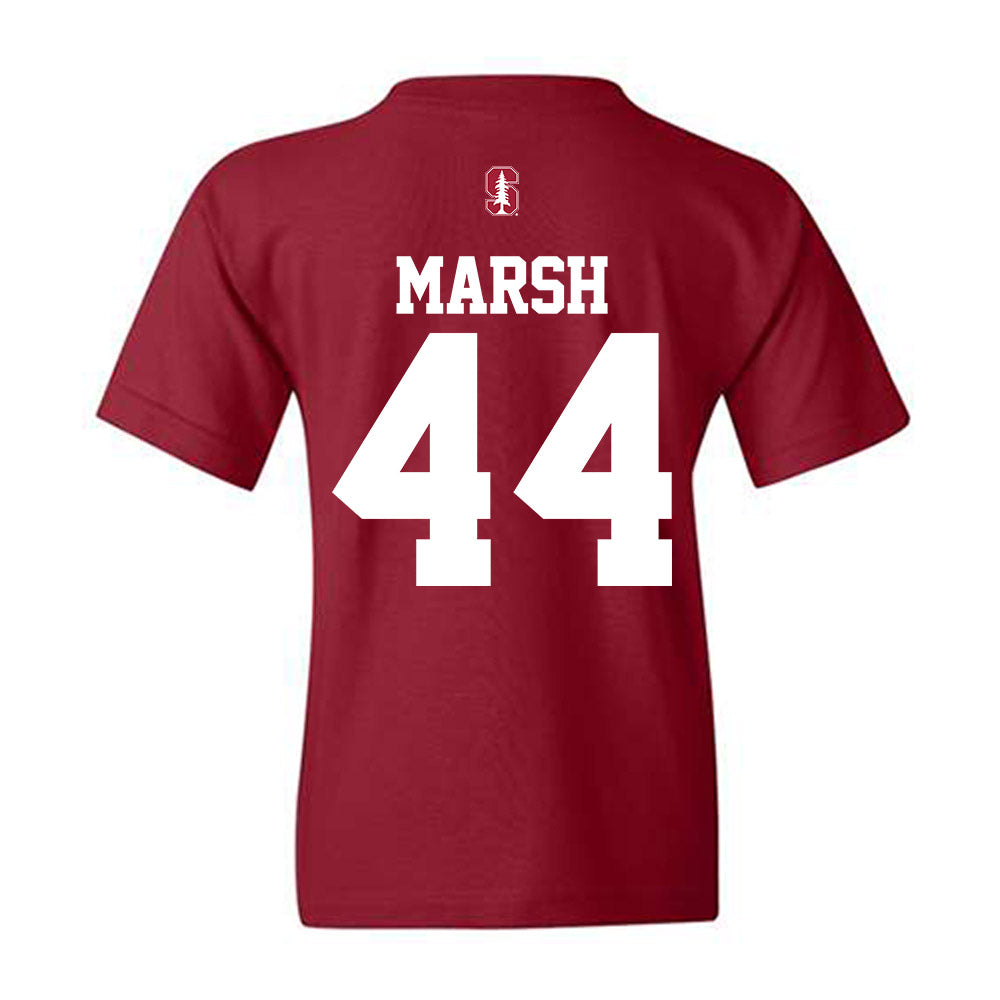 Stanford - NCAA Baseball : Quinten Marsh - Classic Shersey Youth T-Shirt-1