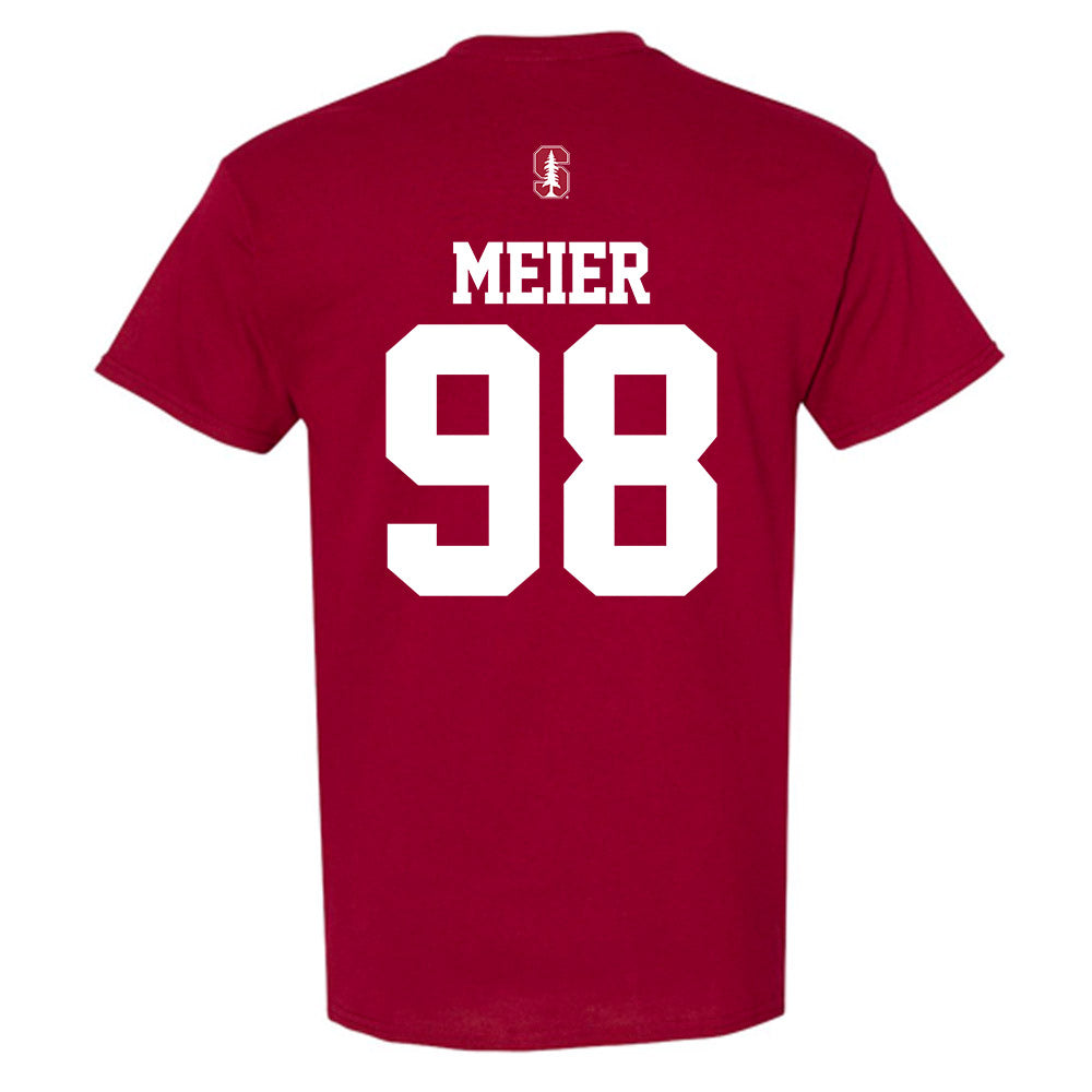 Stanford - NCAA Football : Max Meier - Classic Shersey T-Shirt-1