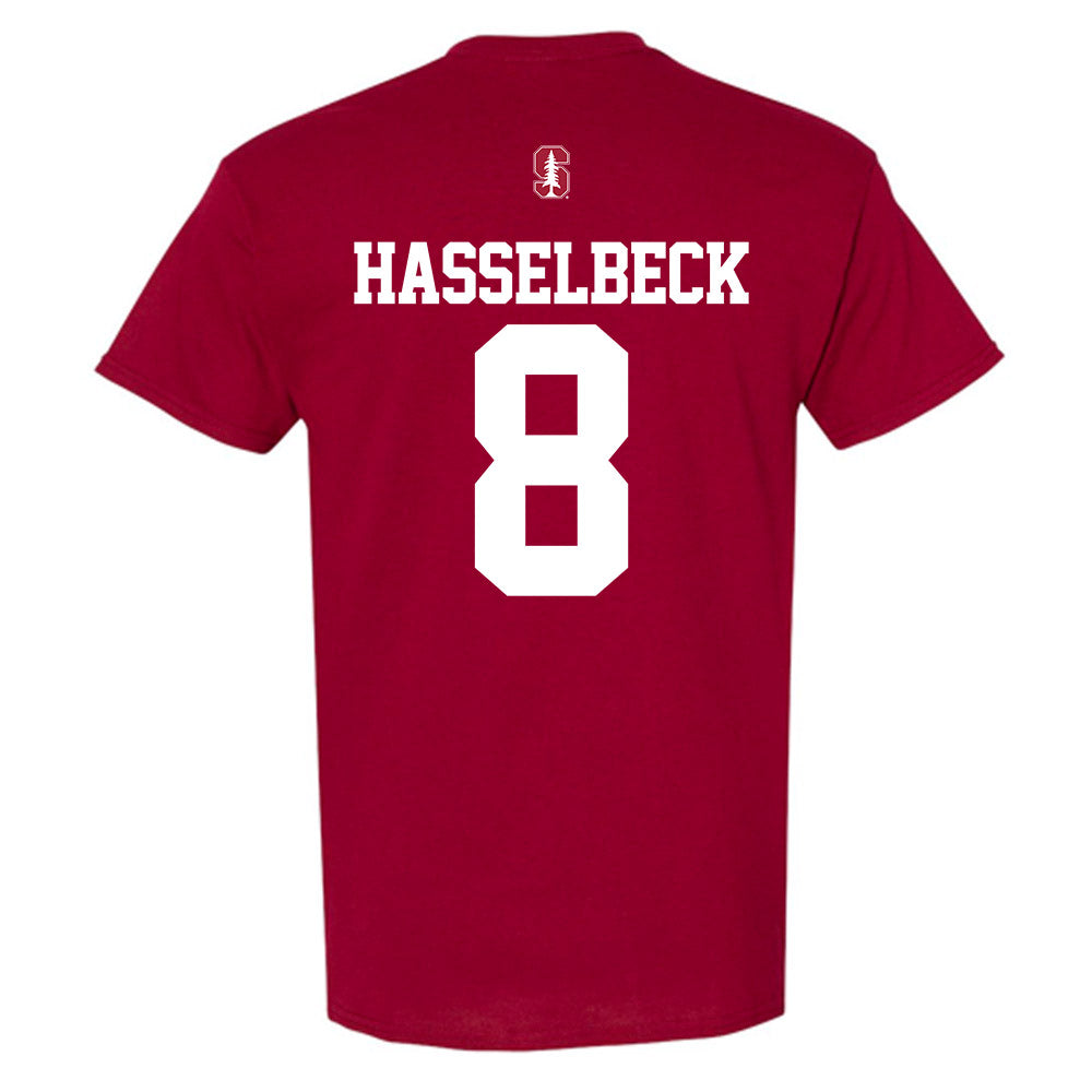 Stanford - NCAA Women's Lacrosse : Mallory Hasselbeck - Classic Shersey T-Shirt-1