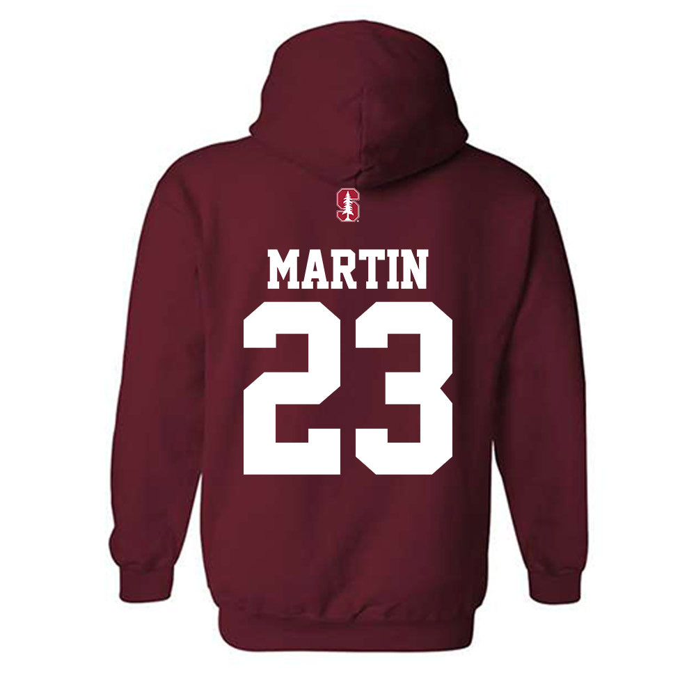 Stanford - NCAA Women's Field Hockey : Liv Martin - Classic Shersey Hooded Sweatshirt-1