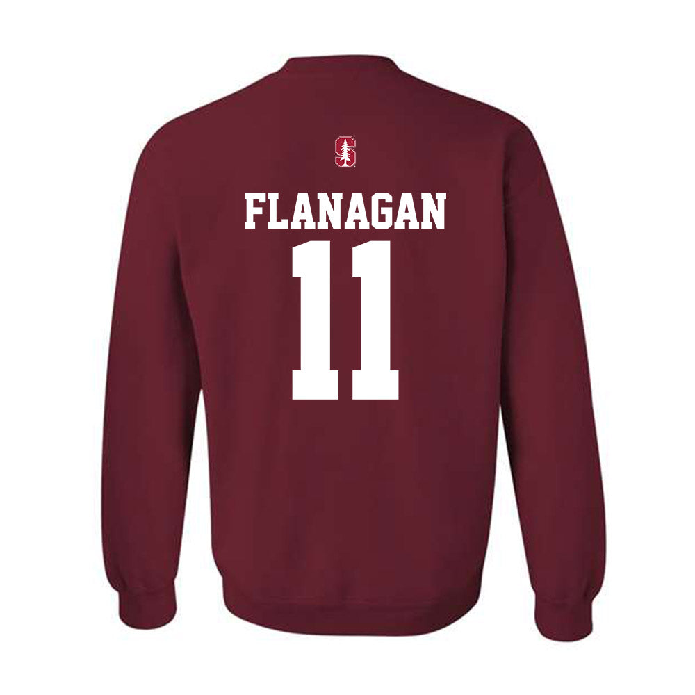 Stanford - NCAA Women's Lacrosse : Mae Flanagan - Classic Shersey Crewneck Sweatshirt-1