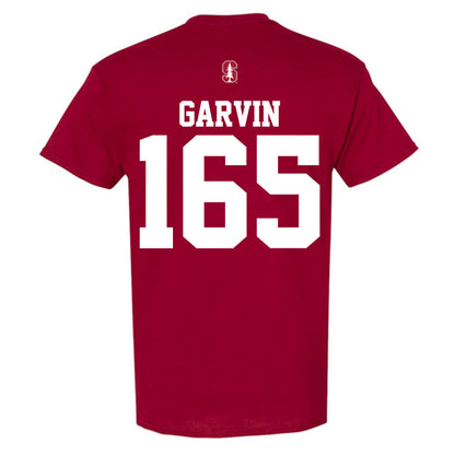 Stanford - NCAA Wrestling : Hunter Garvin - Classic Shersey T-Shirt-1