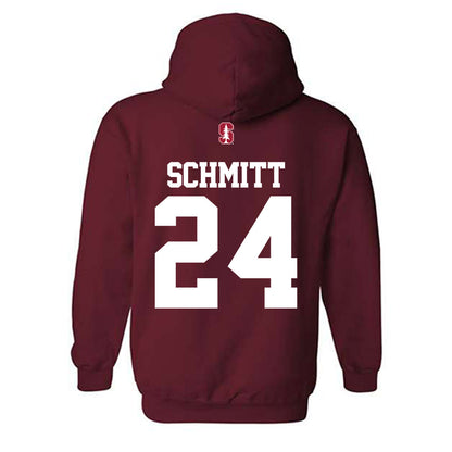 Stanford - NCAA Men's Volleyball : Kai Schmitt - Classic Shersey Hooded Sweatshirt-1