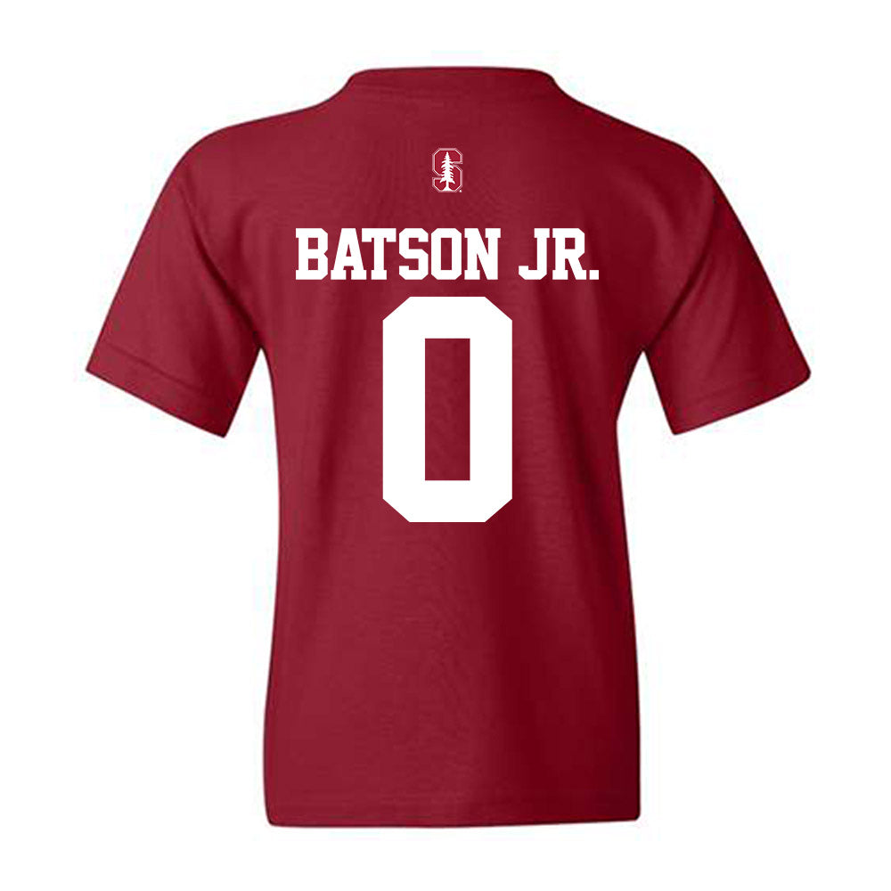 Stanford - NCAA Men's Basketball : Anthony Batson Jr. - Classic Shersey Youth T-Shirt-1