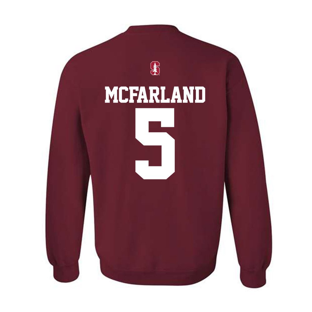 Stanford - NCAA Men's Water Polo : Chase Mcfarland - Classic Shersey Crewneck Sweatshirt-1