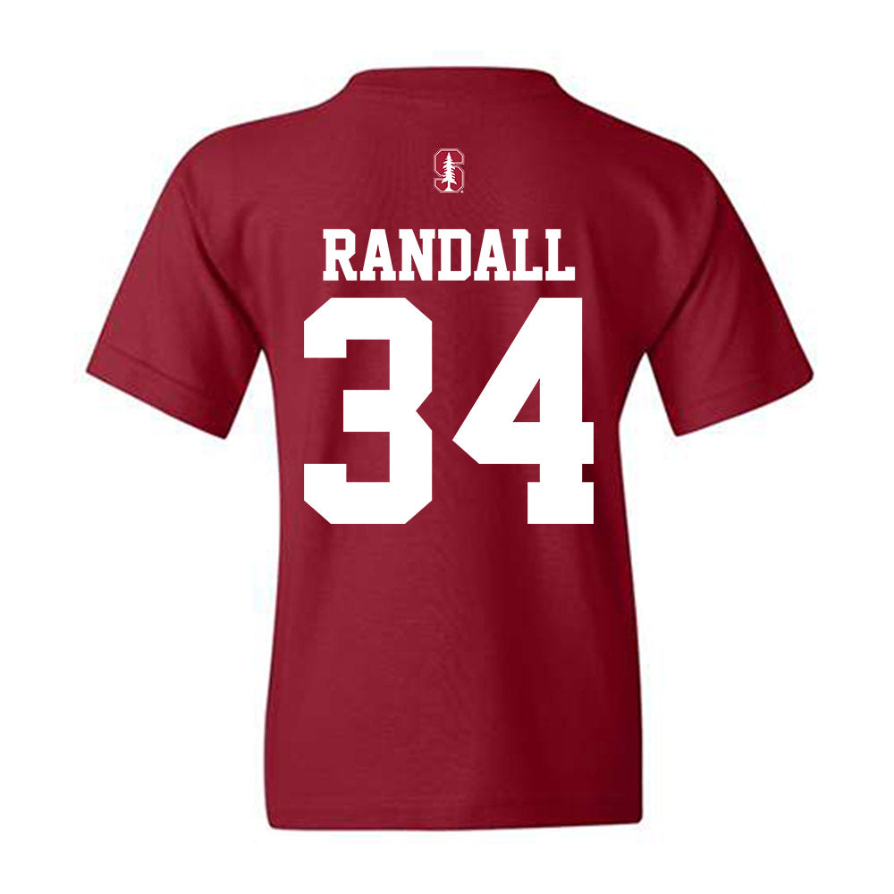Stanford - NCAA Football : Javion Randall - Classic Shersey Youth T-Shirt-1