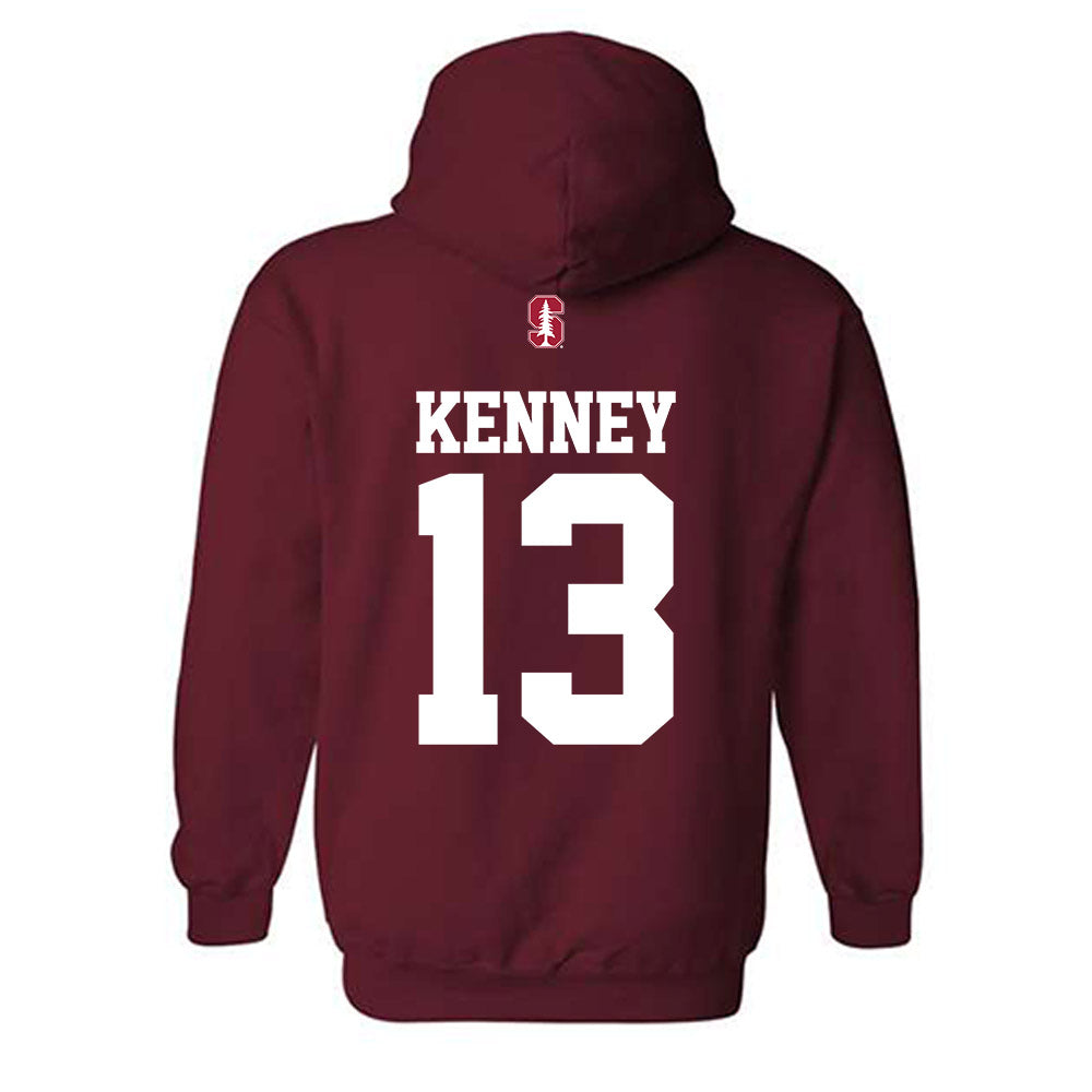 Stanford - NCAA Football : Emmet Kenney - Classic Shersey Hooded Sweatshirt-1