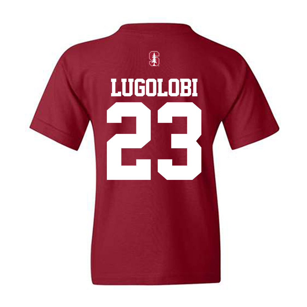 Stanford - NCAA Football : Wassie Lugolobi - Classic Shersey Youth T-Shirt-1