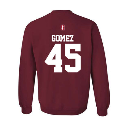 Stanford - NCAA Baseball : Cohen Gomez - Classic Shersey Crewneck Sweatshirt-1