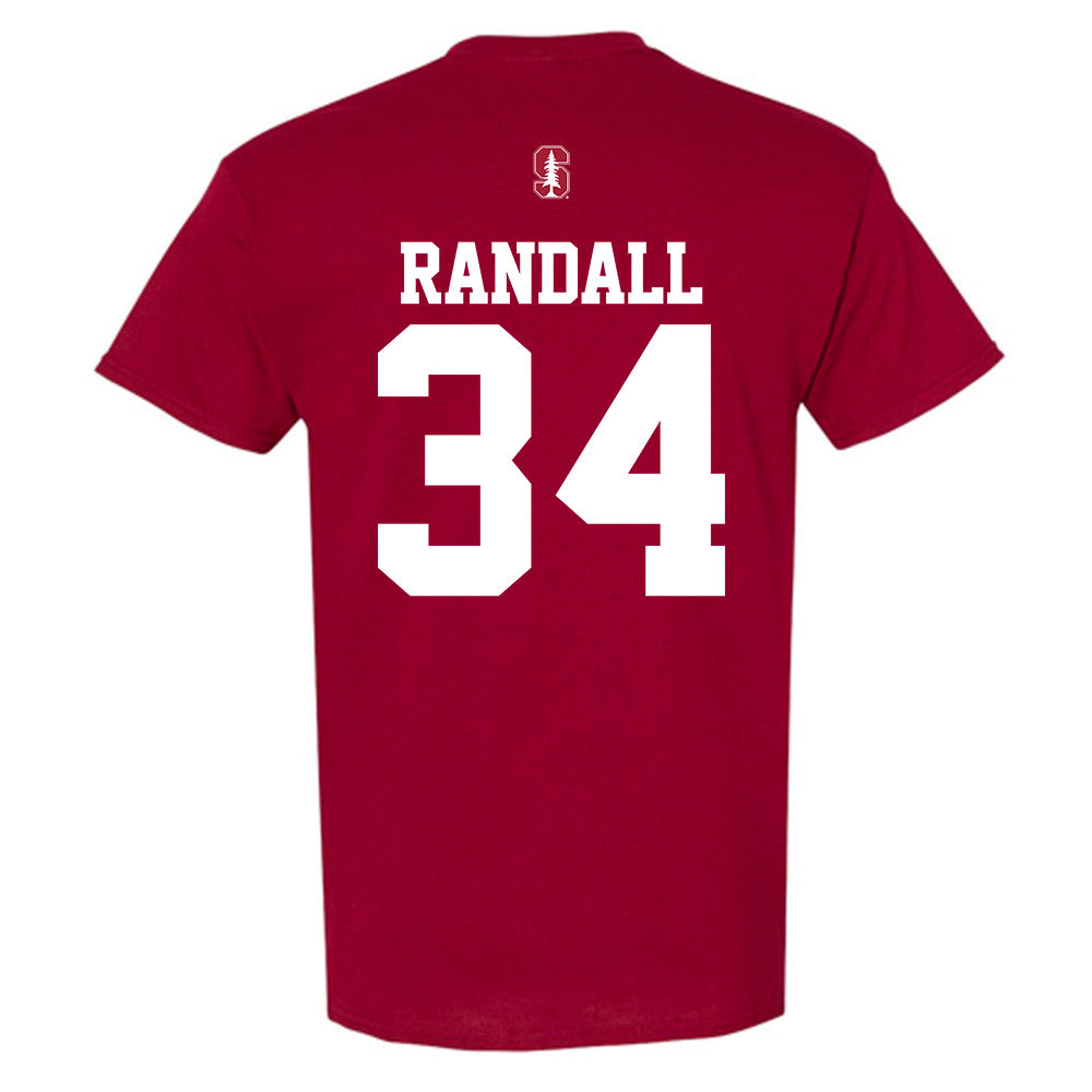 Stanford - NCAA Football : Javion Randall - Classic Shersey T-Shirt-1