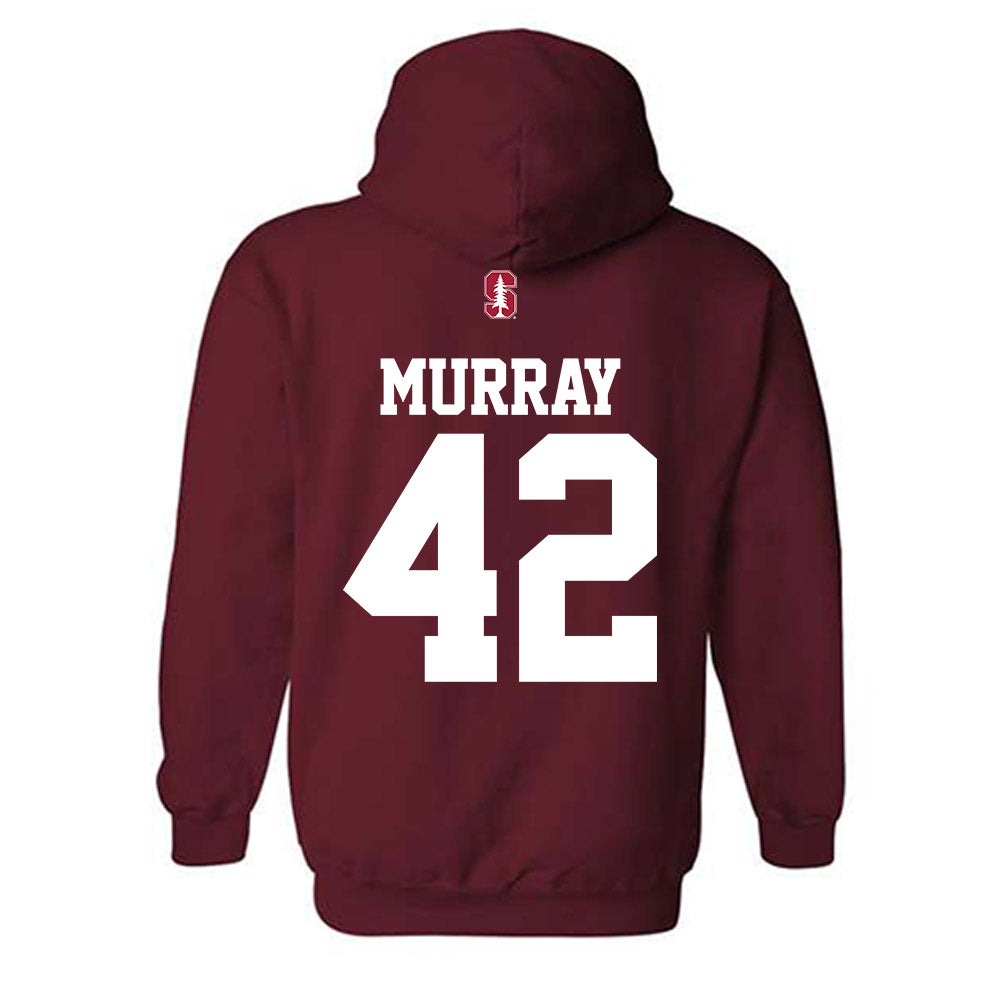 Stanford - NCAA Football : Jacobi Murray - Classic Shersey Hooded Sweatshirt-1