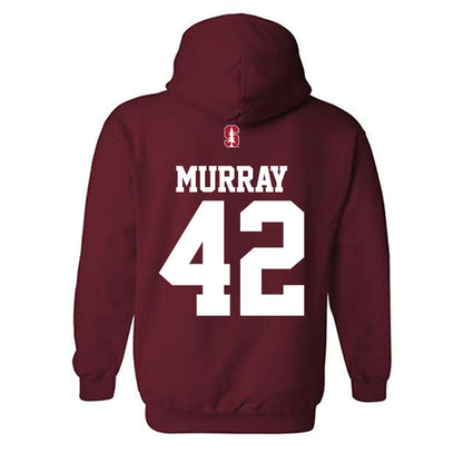 Stanford - NCAA Football : Jacobi Murray - Classic Shersey Hooded Sweatshirt-1