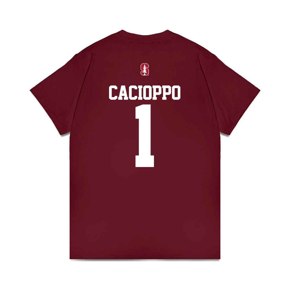 Stanford - NCAA Women's Lacrosse : Ruby Cacioppo - Classic Shersey T-Shirt-1