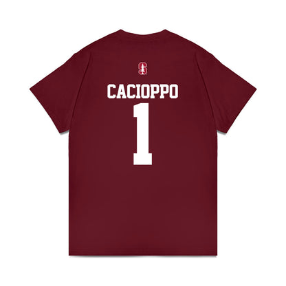 Stanford - NCAA Women's Lacrosse : Ruby Cacioppo - Classic Shersey T-Shirt-1