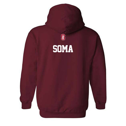 Stanford - NCAA Women's Gymnastics : Ui Soma - Classic Shersey Hooded Sweatshirt-1
