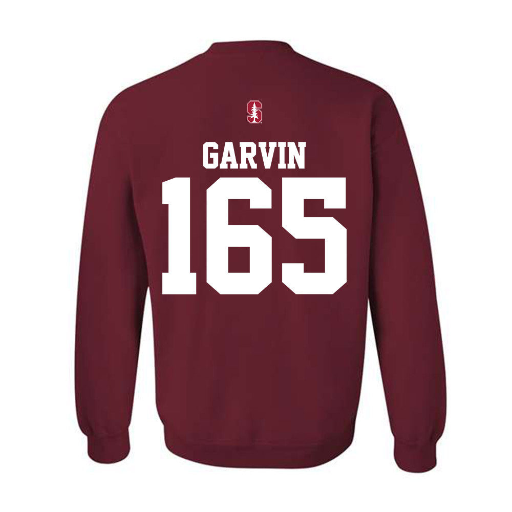 Stanford - NCAA Wrestling : Hunter Garvin - Classic Shersey Crewneck Sweatshirt-1