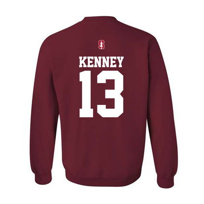 Stanford - NCAA Football : Emmet Kenney - Classic Shersey Crewneck Sweatshirt-1