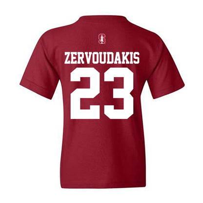 Stanford - NCAA Men's Water Polo : Orestis Zervoudakis - Classic Shersey Youth T-Shirt-1