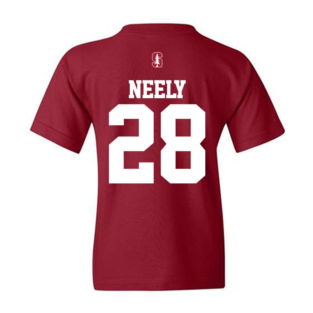 Stanford - NCAA Football : Sam Neely - Classic Shersey Youth T-Shirt-1