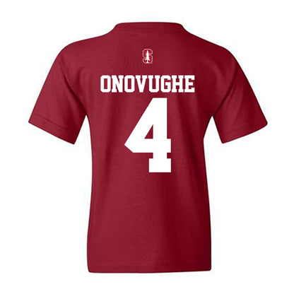 Stanford - NCAA Football : Jordan Onovughe - Classic Shersey Youth T-Shirt-1