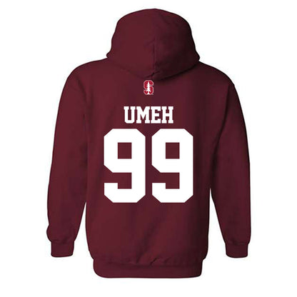 Stanford - NCAA Football : Benedict Umeh - Classic Shersey Hooded Sweatshirt-1