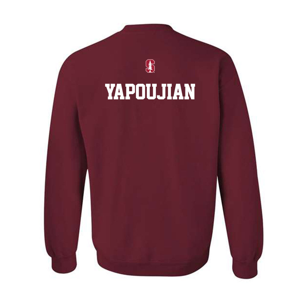 Stanford - NCAA Wrestling : Lain Yapoujian - Classic Shersey Crewneck Sweatshirt-1