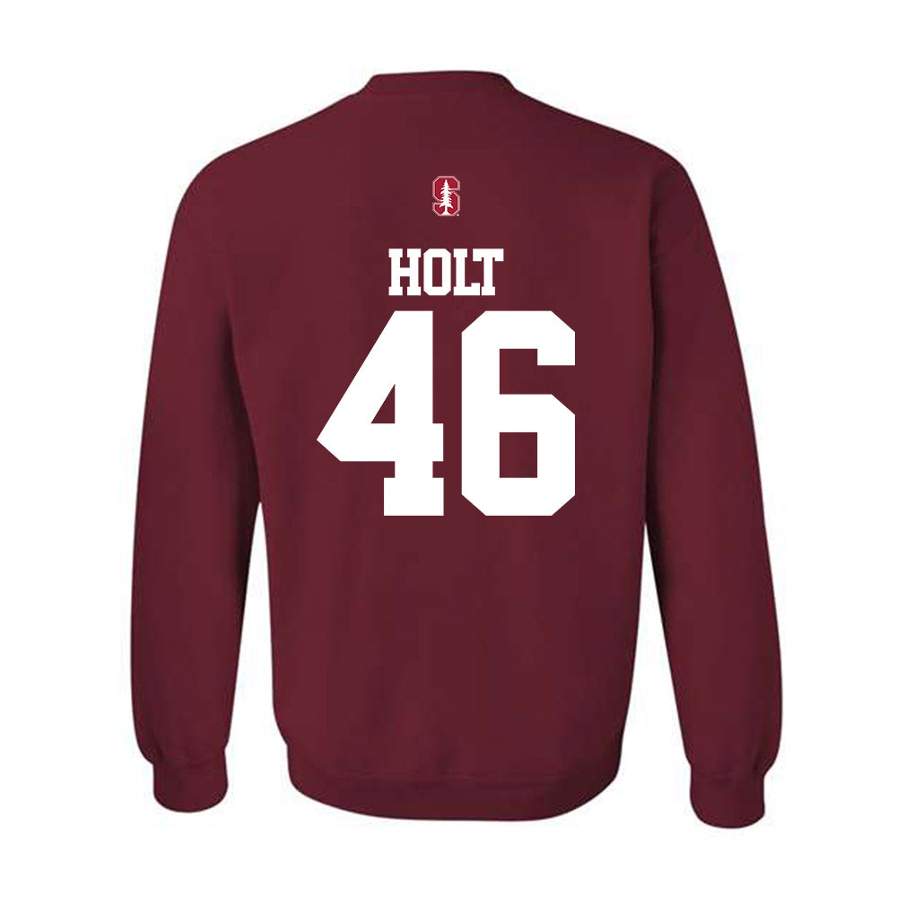 Stanford - NCAA Football : Chico Holt - Classic Shersey Crewneck Sweatshirt-1