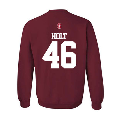Stanford - NCAA Football : Chico Holt - Classic Shersey Crewneck Sweatshirt-1