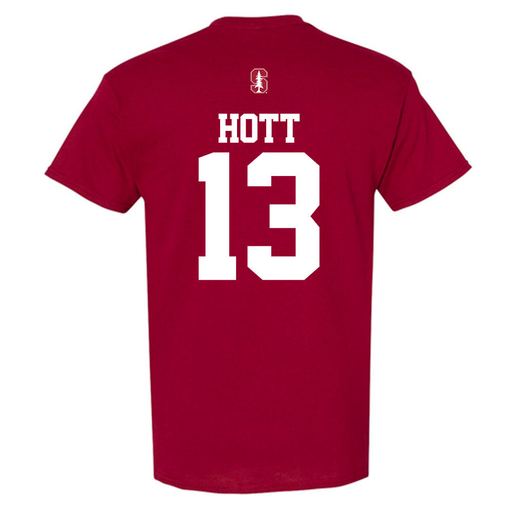 Stanford - NCAA Baseball : Ethan Hott - Classic Shersey T-Shirt-1