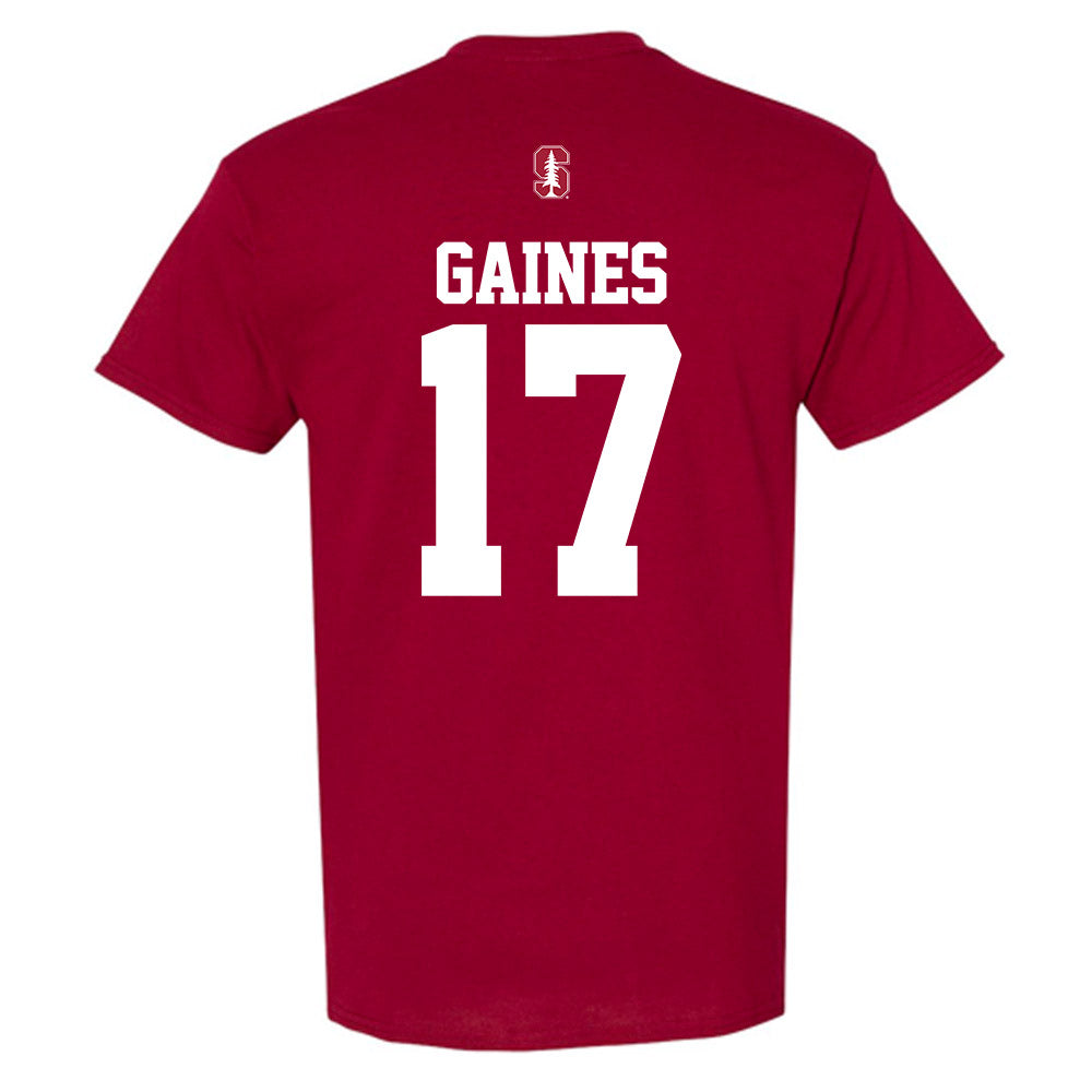 Stanford - NCAA Football : Omari Gaines - Classic Shersey T-Shirt-1