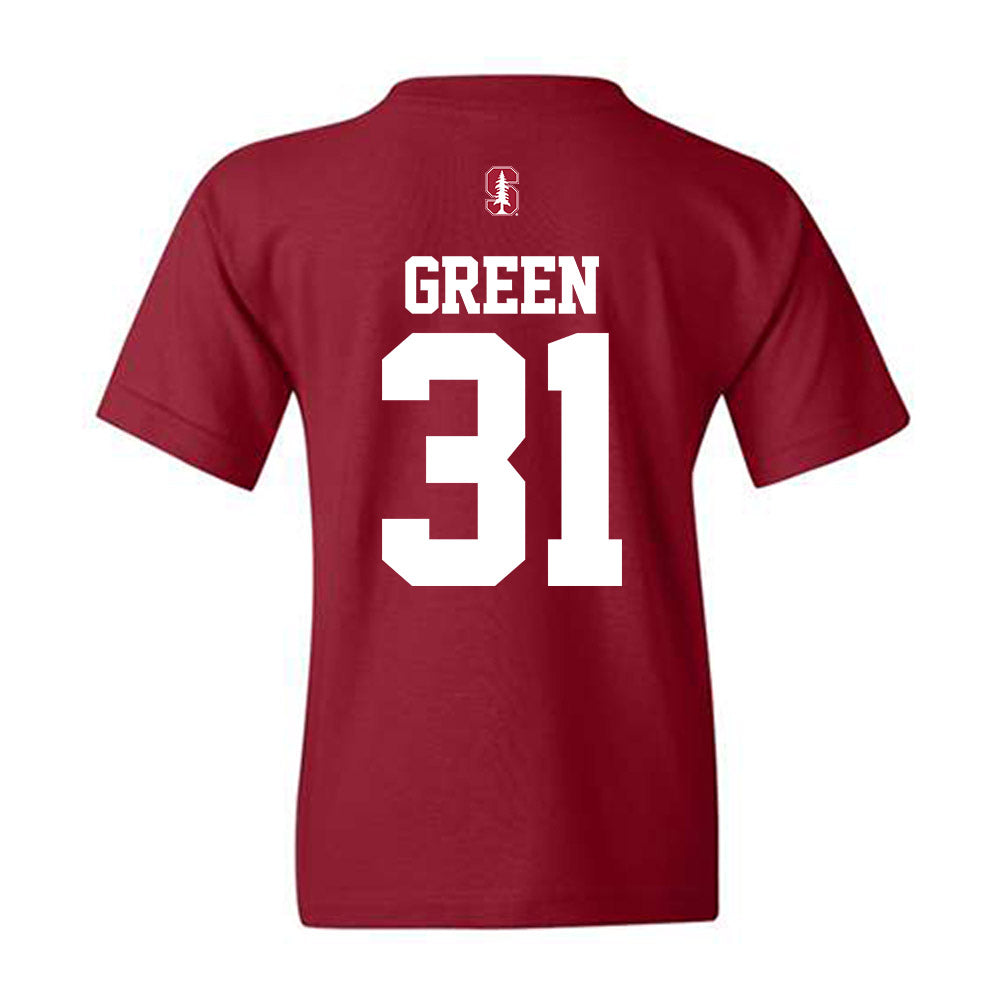 Stanford - NCAA Women's Basketball : Lauren Green - Classic Shersey Youth T-Shirt-1