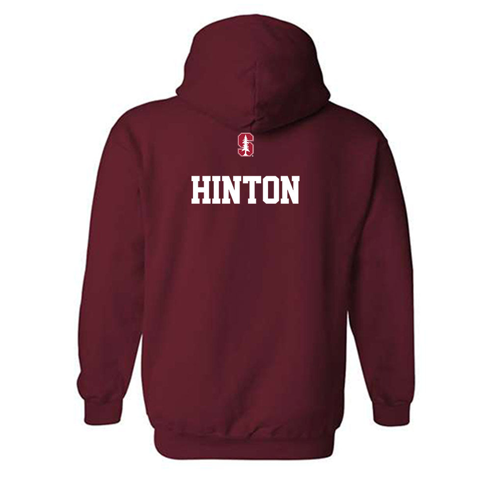 Stanford - NCAA Women's Track & Field : Sage Hinton - Classic Shersey Hooded Sweatshirt-1