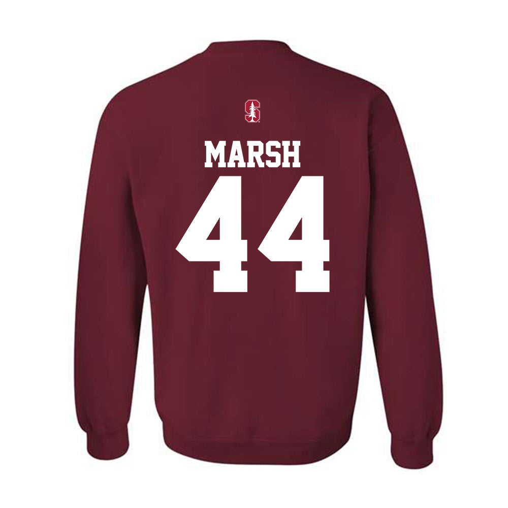 Stanford - NCAA Baseball : Quinten Marsh - Classic Shersey Crewneck Sweatshirt-1