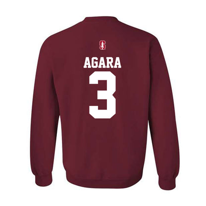 Stanford - NCAA Women's Basketball : Nunu Agara - Classic Shersey Crewneck Sweatshirt-1