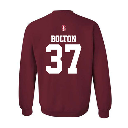 Stanford - NCAA Women's Lacrosse : Bronwyn Bolton - Classic Shersey Crewneck Sweatshirt-1