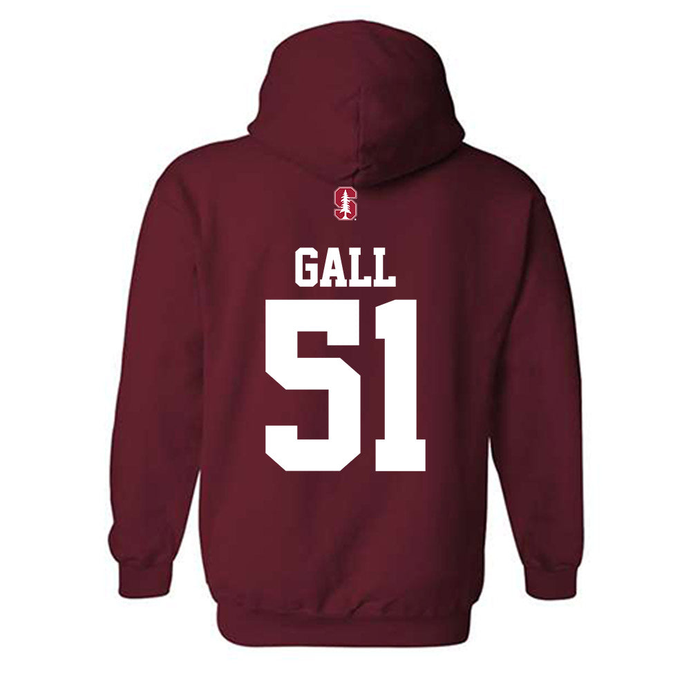Stanford - NCAA Softball : Ava Gall - Classic Shersey Hooded Sweatshirt-1