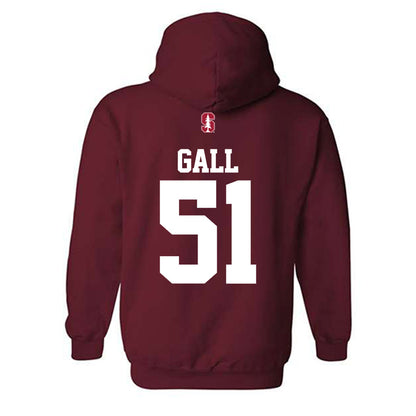 Stanford - NCAA Softball : Ava Gall - Classic Shersey Hooded Sweatshirt-1