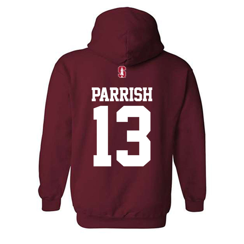 Stanford - NCAA Women's Water Polo : Addison Parrish - Classic Shersey Hooded Sweatshirt-1