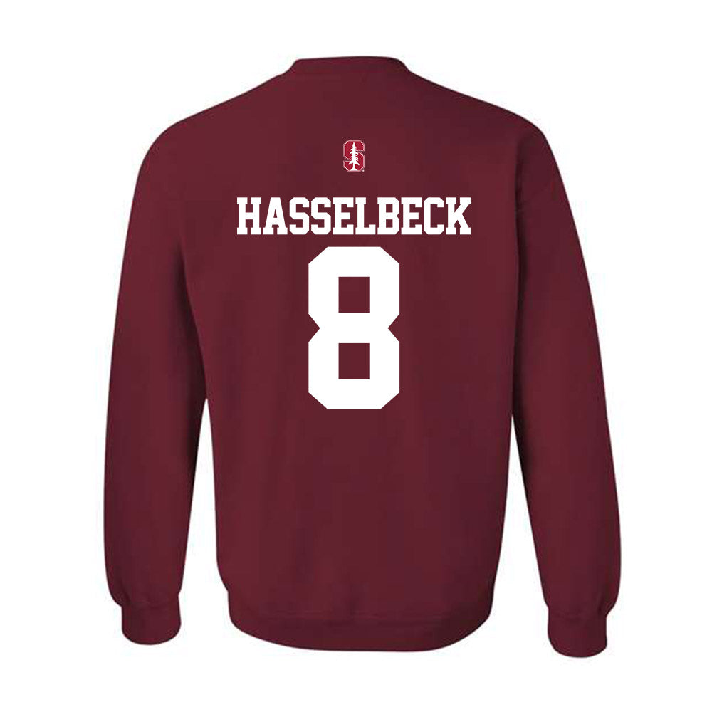 Stanford - NCAA Women's Lacrosse : Mallory Hasselbeck - Classic Shersey Crewneck Sweatshirt-1
