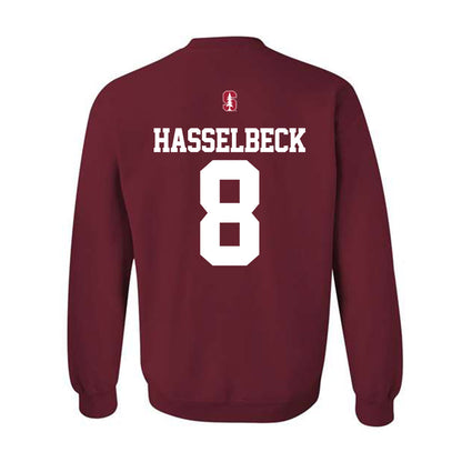 Stanford - NCAA Women's Lacrosse : Mallory Hasselbeck - Classic Shersey Crewneck Sweatshirt-1